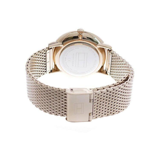 Men's Tommy Hilfiger Rose Gold Mesh Bracelet Chronograph Watch 1791506