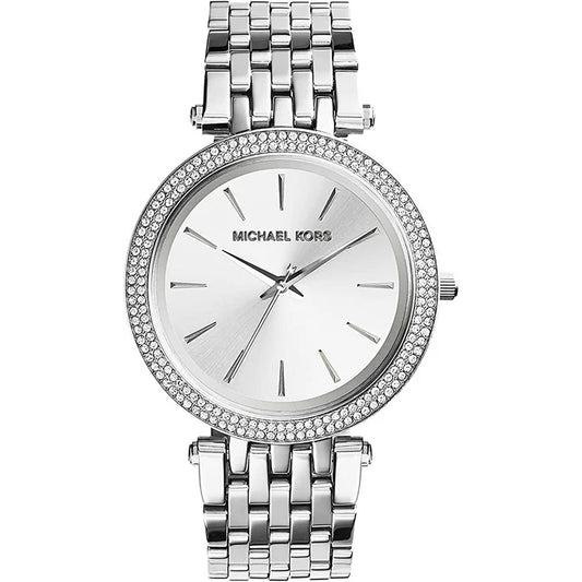 Ladies Michael Kors Darci Silver Stainless Steel Watch MK3190