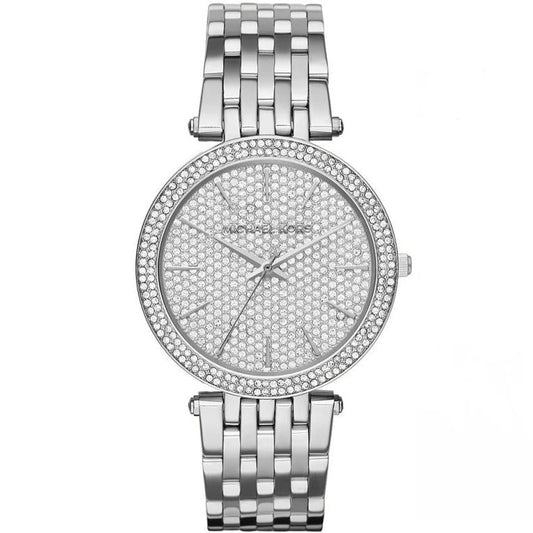 Ladies Michael Kors Darci Silver Stainless Steel Watch MK3437