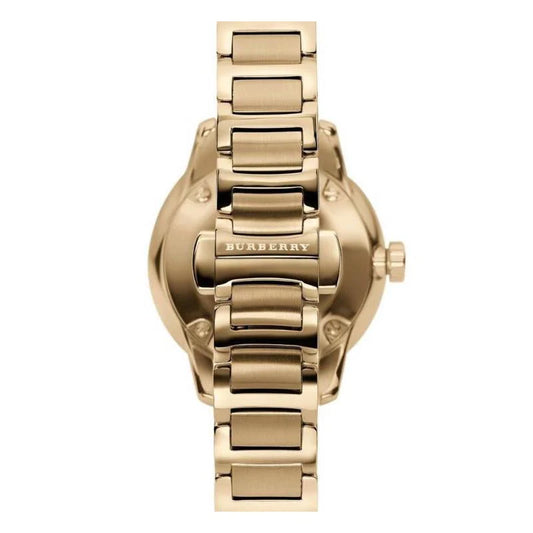 Ladies Burberry The Classic All Gold PVD Gold Plated 32mm Watch BU10109