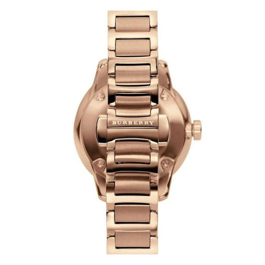 Ladies Burberry Rose Gold Stainless Steel 32mm Watch BU10116