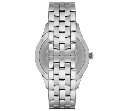 Men’s Emporio Armani Blue Face Dial Stainless Steel Watch AR80010