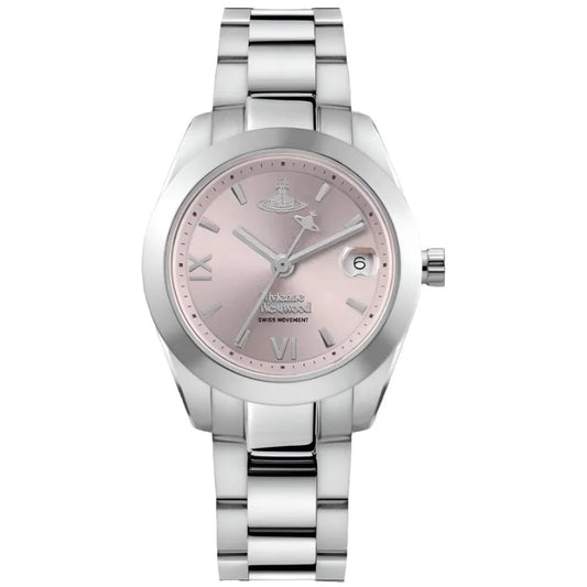 Ladies Vivienne Westwood Fenchurch Pink Face Watch VV292PKSL