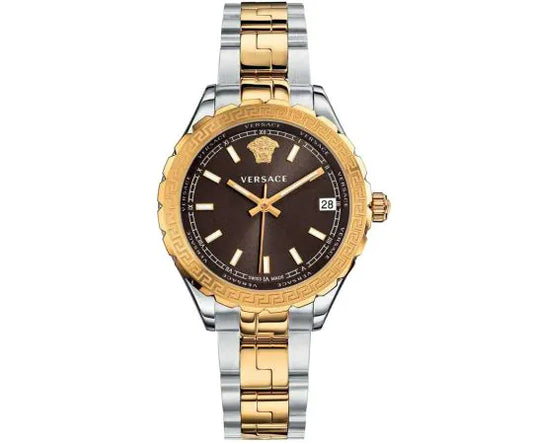 Ladies Versace Hellenyium Brown Face Dial V12040015