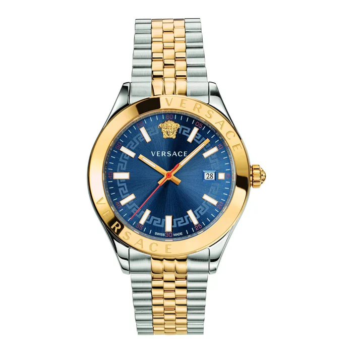 Men’s Versace Hellenyium Blue Dial Watch VEVK00520
