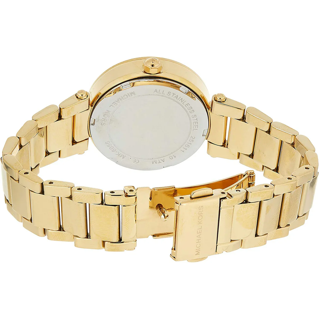 Ladies Michael Kors Mini Parker Gold Chronograph Watch MK6056